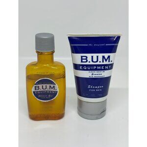 VTG Old Stock B.U.M. Equipment Mens Shampoo & Shower Gel Set